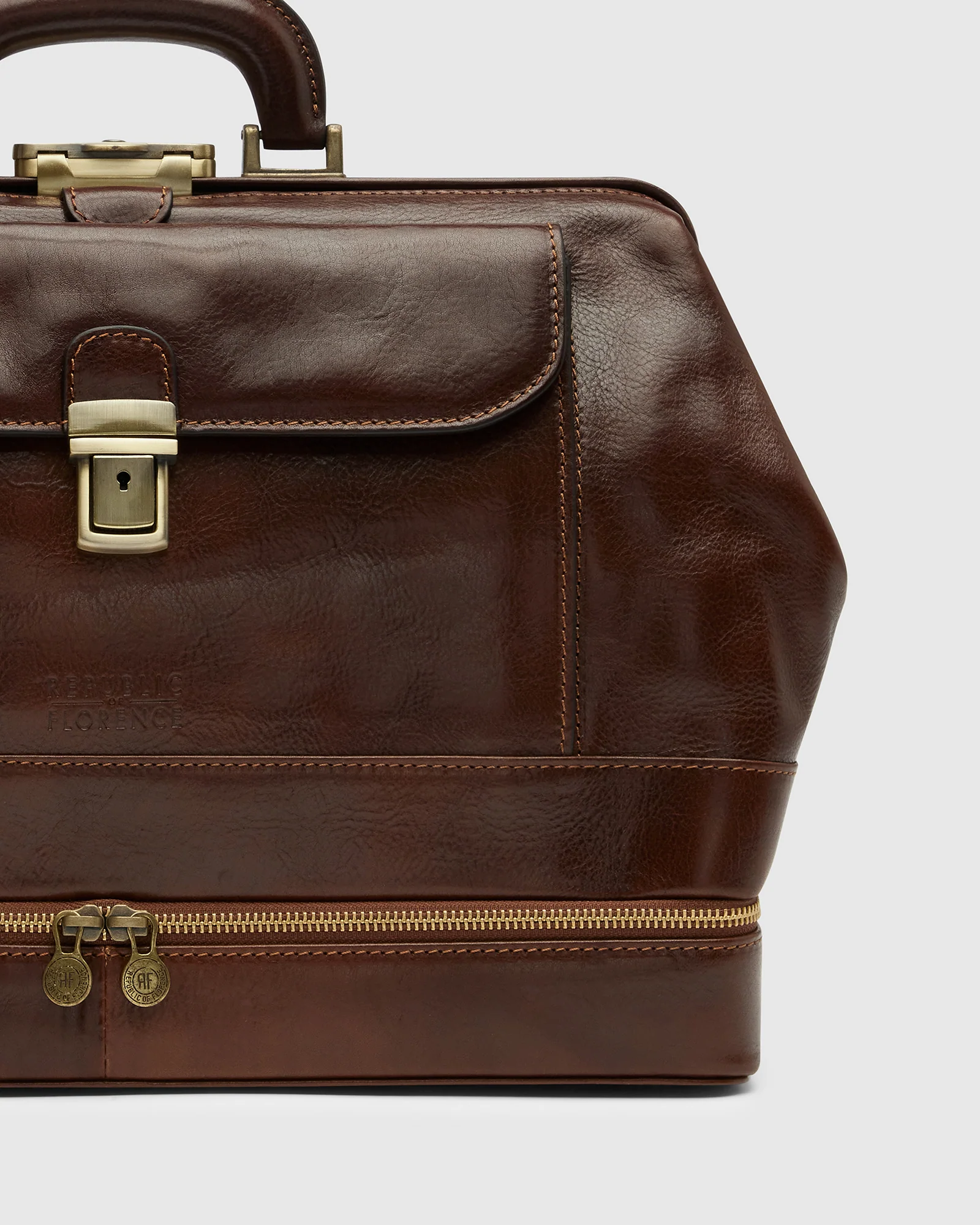 Hippocrates Terra - Leather Doctor Bag - Image 3