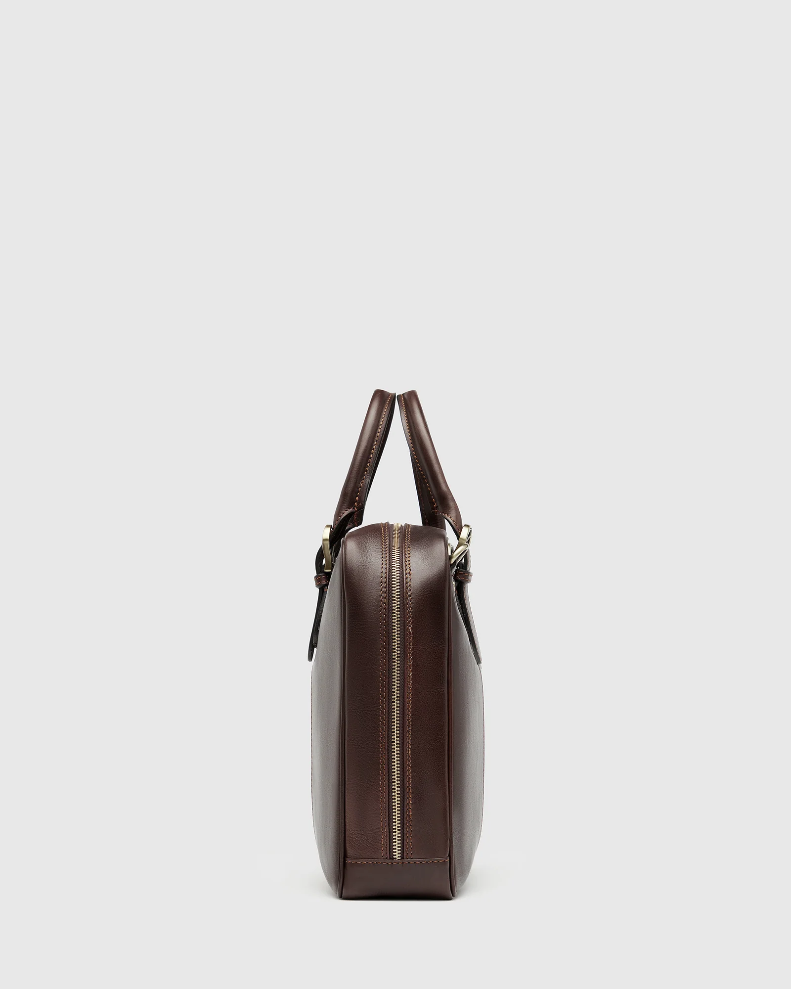 Madrid Espresso - 16" Leather Briefcase - Image 6