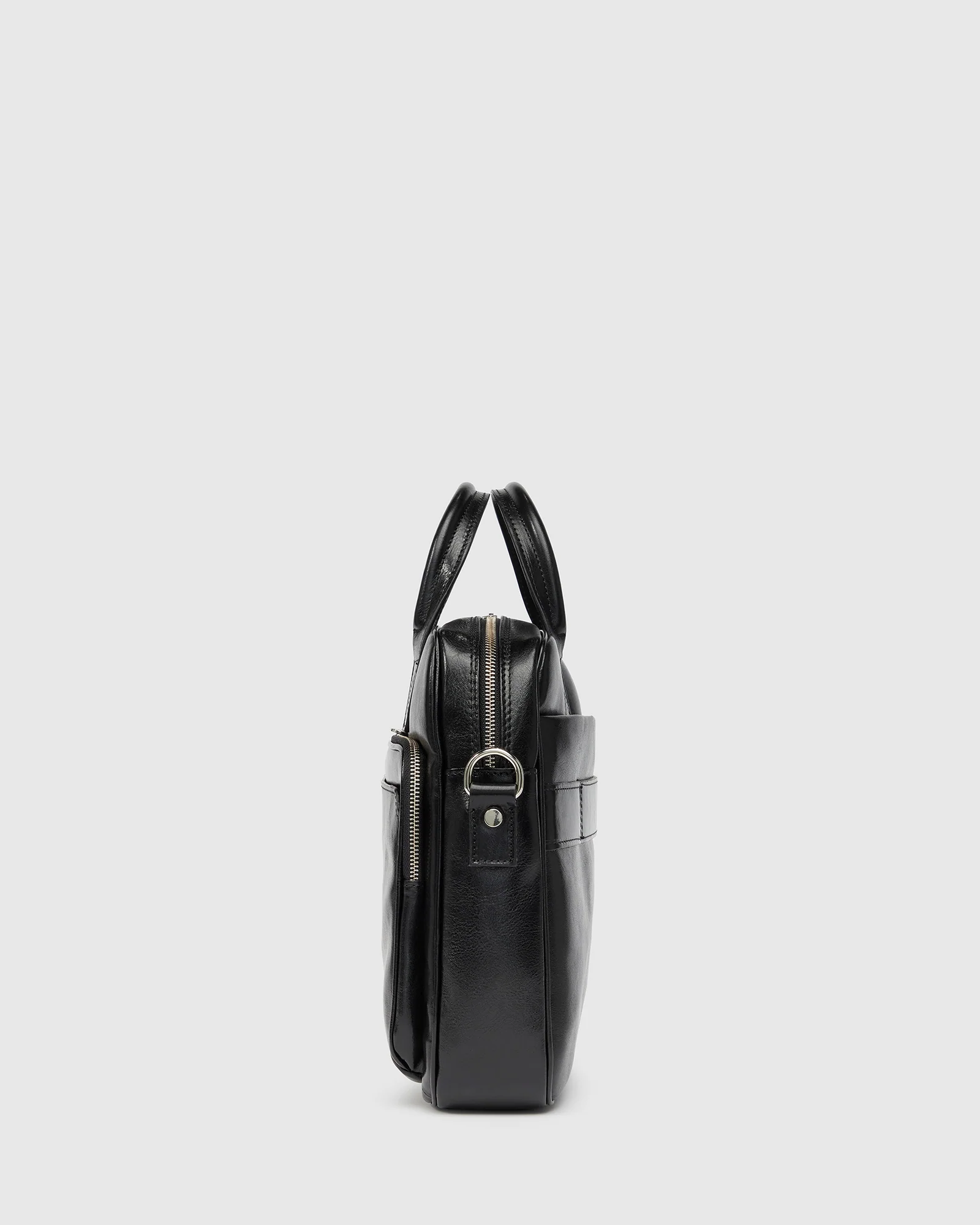 Pretoria Jet - 15" Leather Laptop Briefcase - Image 5